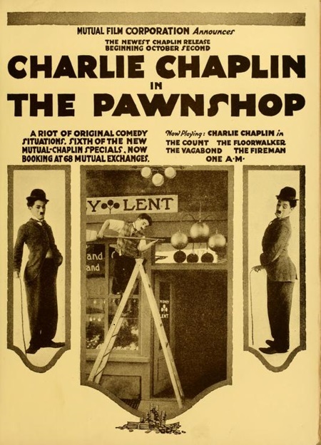 Charlie Chaplin's -  The Pawnshop 1916